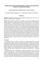 Strength assessment of deteriorated OHL conductors and earth wires based on non-destructive testing. — V. Volokhovskiy, V. Sukhorukov, V. Tzukanov.
