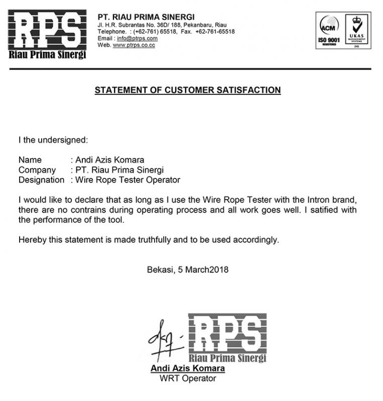 PT Riau Prima Sinergi, Indonesia